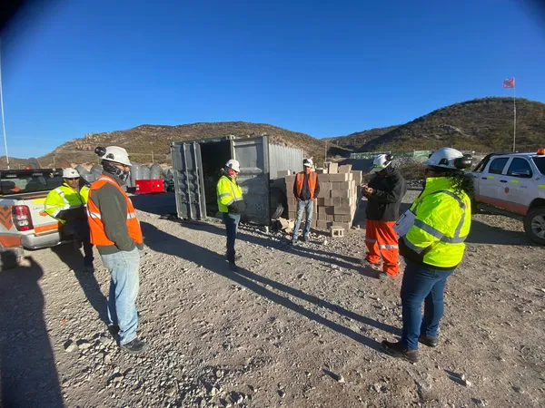 OBRA CIVIL Y MUROS DE VENTILACIÓN PARA MINA LAS CHISPAS