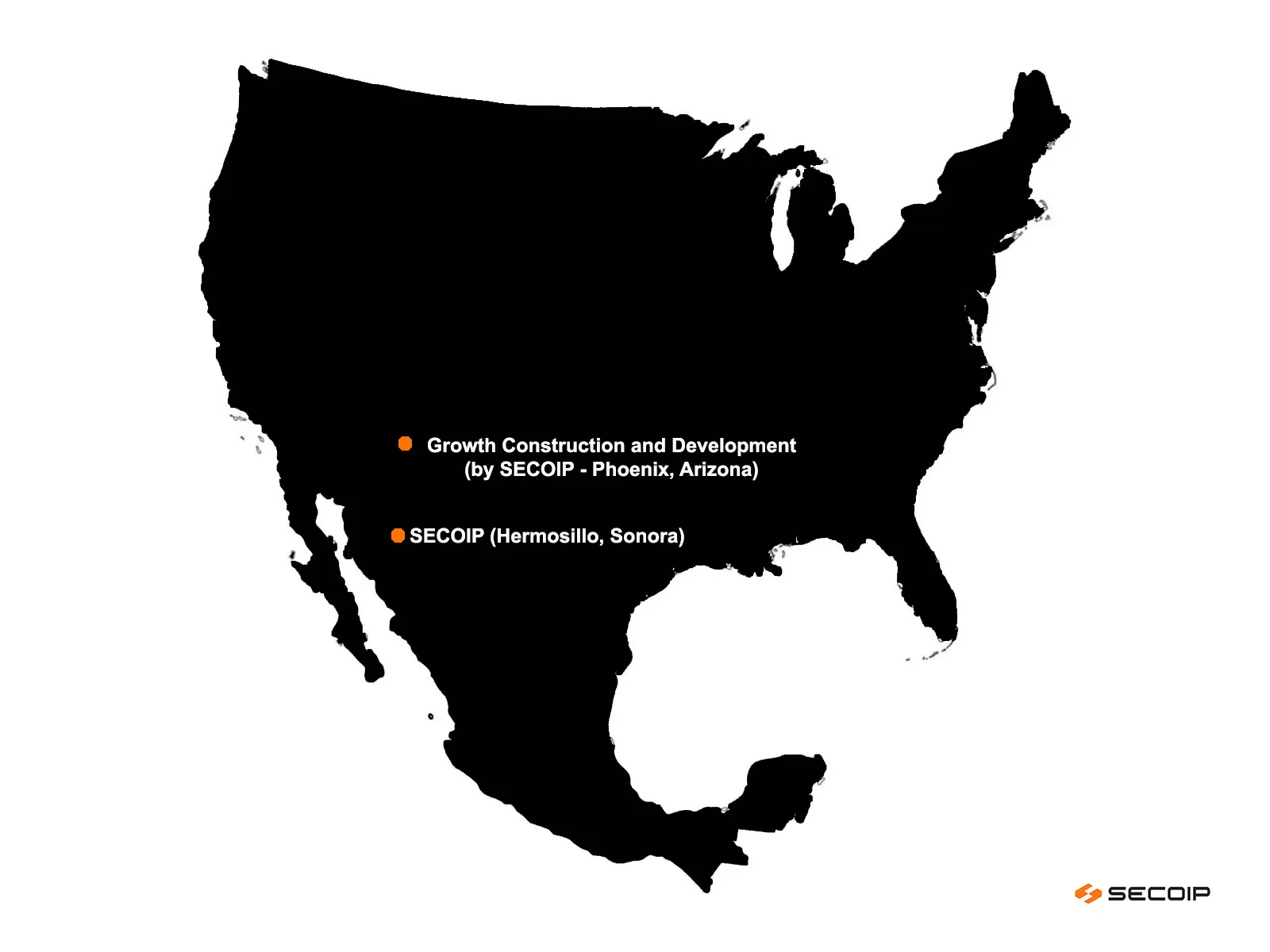 SECOIP y Growth Ubicaciones